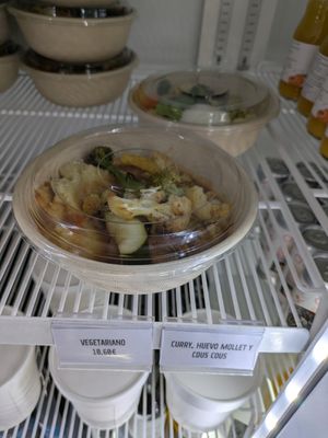 Vegetarian dish at Nomad Frutas Selectas in Barcelona