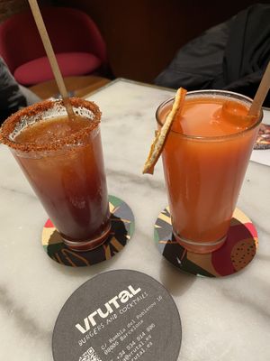 Michelada + ginger beer  at Vrutal - Diputació in Barcelona