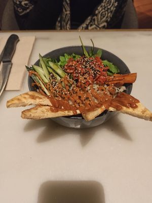 Healthy Bowl Bibimpap at Vrutal - Diputació in Barcelona