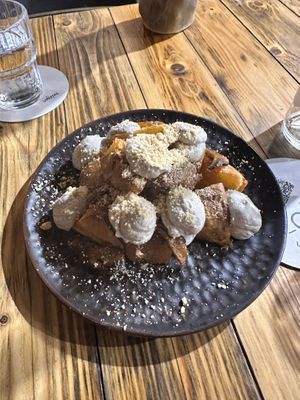 Truffle patatas bravas - best dish of the night   at Vrutal - Diputació in Barcelona