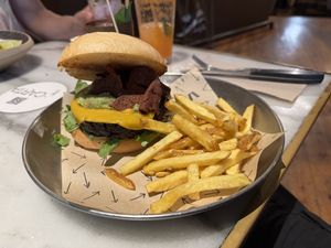 Bean Machine Burger.  at Vrutal - Diputació in Barcelona