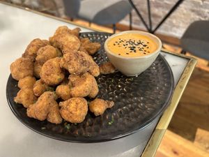 Crispy cauliflower wings   at Vrutal - Diputació in Barcelona