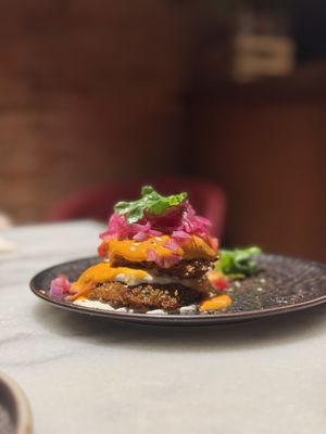 Fried tomatoes!  at Vrutal - Diputació in Barcelona