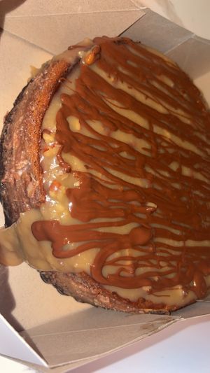 Vegan German Chocolate CheeZecake 
#dairyfree #vegan at Estella's Bakery in Houston