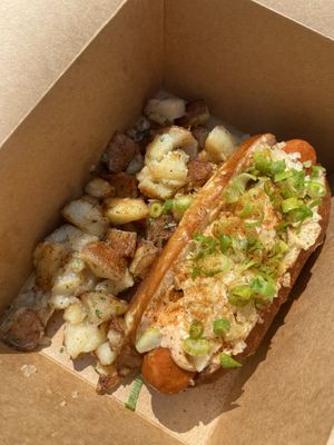 Maryland Dog  at Glory Doughnuts & Diner in Frederick