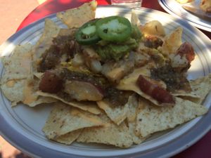 breakfast nachos at Glory Doughnuts & Diner in Frederick