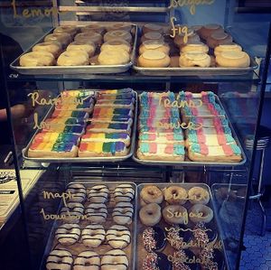 Queer owned   at Glory Doughnuts & Diner in Frederick