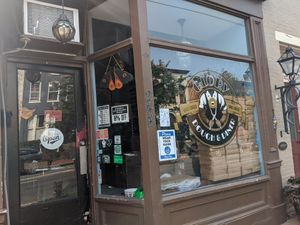 Storefront at Glory Doughnuts & Diner in Frederick
