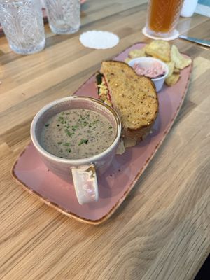 Soup + Bloomer   at Cafe Neuk  in Stonehaven