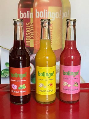 Bolingo Getränke - unsere Eigenmarke -nur bei Kilimanjaro Food erhältlich at Kilimanjaro African Food in Dortmund