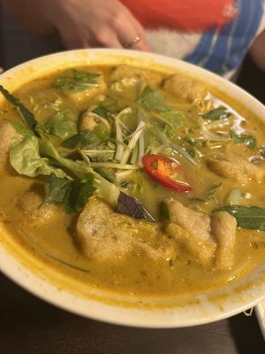 Curry soup   at PHO Restaurant in Newcastle Upon Tyne