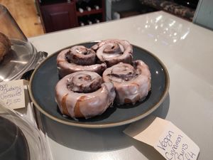 Vegan cakes at The Lighthouse Cafe in Galway