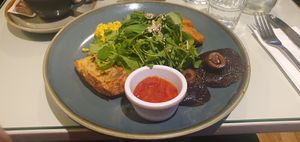 Mushroom rossti at The Lighthouse Cafe in Galway