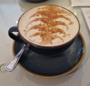 Chai masala with oat milk at The Lighthouse Cafe in Galway