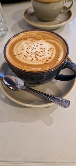 Gingerbread spice latte at The Lighthouse Cafe in Galway
