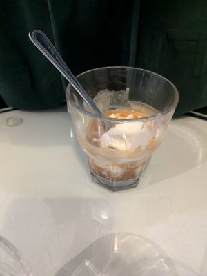vegan affogato at The Lighthouse Cafe in Galway