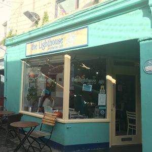 100% Vegetarian cafe with over half the menu actually being Vegan  at The Lighthouse Cafe in Galway