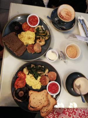 Vegan fry at The Lighthouse Cafe in Galway