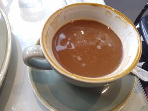Americano with oat milk at The Lighthouse Cafe in Galway