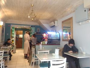 Interior at The Lighthouse Cafe in Galway