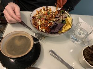 Mexican sweet potato bowl  at The Lighthouse Cafe in Galway