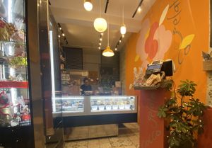 The restaurant  at Cocco Gelato in Brighton