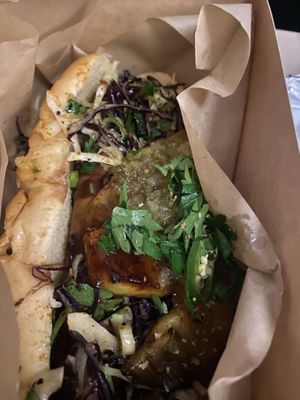 Best hot dog!   at Cocco Gelato in Brighton