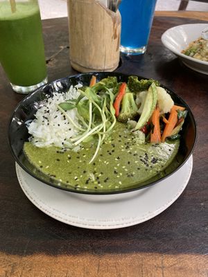 Curry Bowl  at SANA SANA by Raw Love Tulum in Tulum