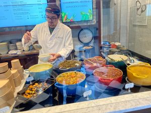 Counter at Le Botaniste - Penn Plaza in New York City