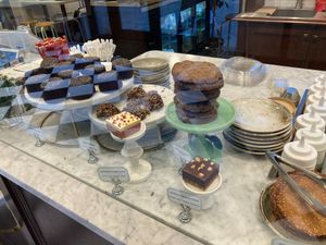 Desserts at Le Botaniste - Penn Plaza in New York City