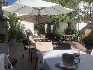 The terrace   at Watang Coffee - 瓦堂咖啡 in Dali