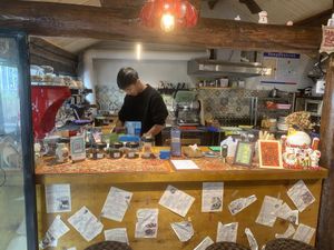 The barista   at Watang Coffee - 瓦堂咖啡 in Dali