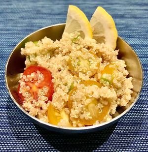 Quinoa salad at L'APERO in Dubai