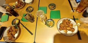 The karage is very tasty at Vegan Izakaya Nowhere in Tokyo