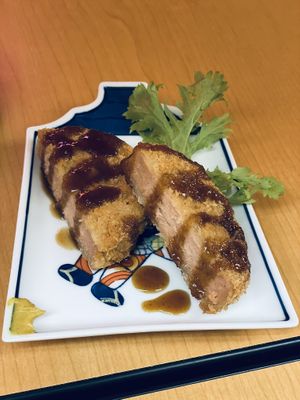 Katsu  at Vegan Izakaya Nowhere in Tokyo