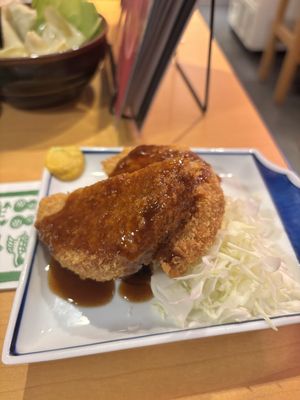 Katsu  at Vegan Izakaya Nowhere in Tokyo