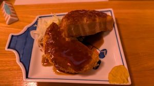 Katsu at Vegan Izakaya Nowhere in Tokyo