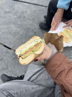   at La Bagel Delight  in Brooklyn