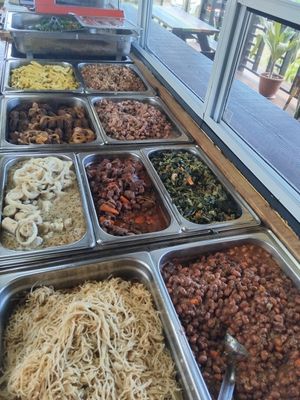 Menu changes daily lots of vegan plant based options available at Natural Livity Kulcha Store & Juice Bar in St Johns
