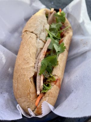 Bahn mi (4/5) #Veganuary at Lotus Moon Vegan Pho in Boulder