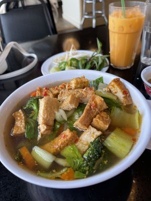   at Lotus Moon Vegan Pho in Boulder