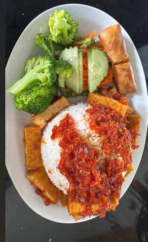   at Lotus Moon Vegan Pho in Boulder