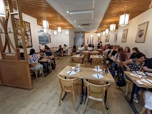 Inside at Genki  in Reims