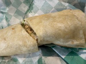 chicken salad wrap vegan  at My Mama's Vegan   in Baltimore