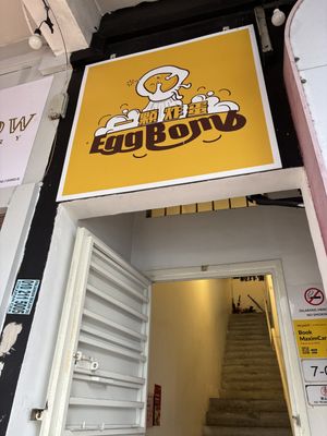   at EggBomb Cafe in Johor Bahru