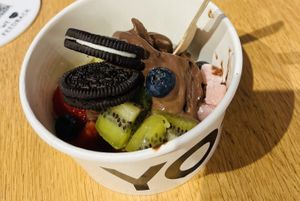 Vegan chocolate base   at Yo-Chi  in Upper Mount Gravatt