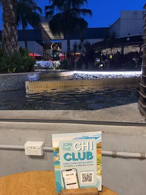 Seating and view   at Yo-Chi  in Upper Mount Gravatt