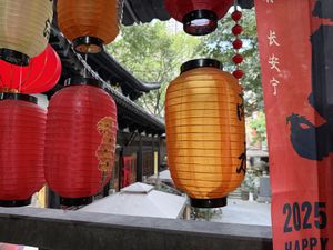   at Chongqing Donghua Temple Vegetarian Hot Pot in Chongqing