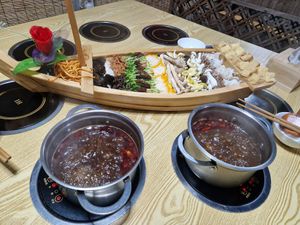  at Chongqing Donghua Temple Vegetarian Hot Pot in Chongqing