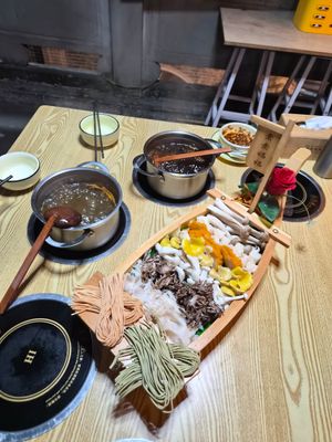  at Chongqing Donghua Temple Vegetarian Hot Pot in Chongqing